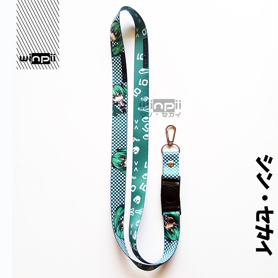 Hatsune Miku Vocaloid Lanyard | Shopee Malaysia