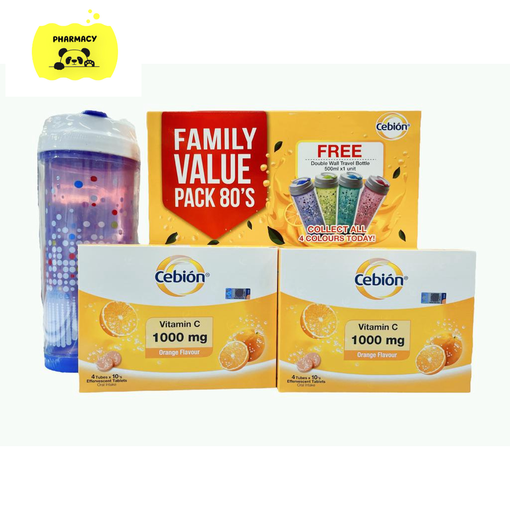 CEBION VIT C 1000MG EFFERVESCENT 2*40S Shopee Malaysia