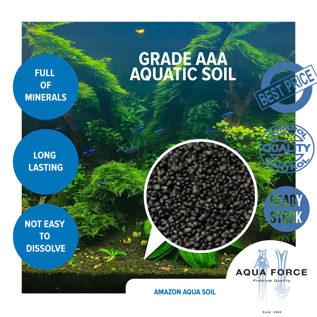 500G AAA QUALITY ADA SAND SOIL AQUARIUM / TANAH AQUARIUM / CLAY SOIL