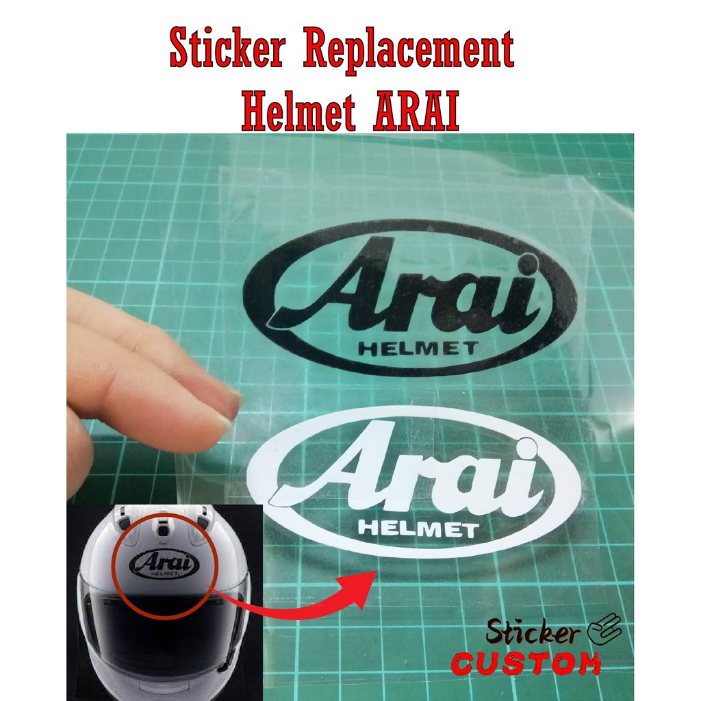 [Arai Sticker] Arai Sticker ganti helmet arai decal Shopee Malaysia
