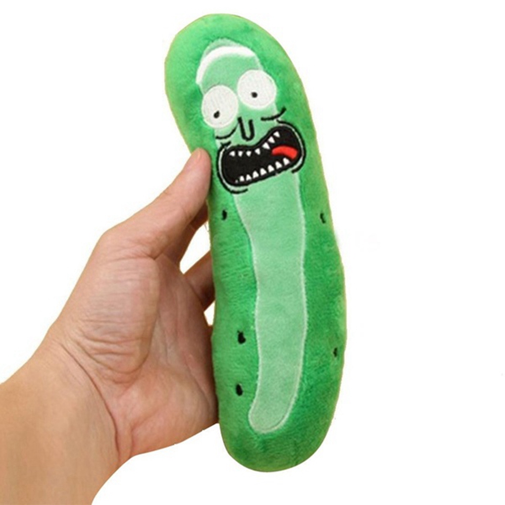 pickle rick stuffed animal