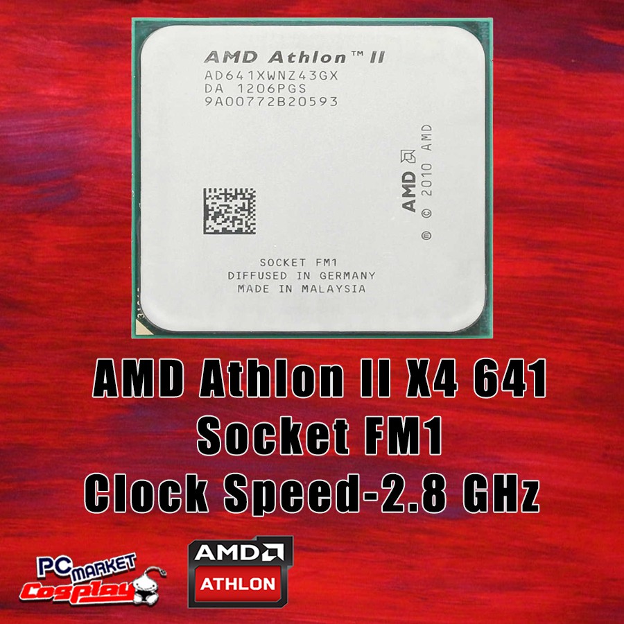 Разгон процессора amd athlon ii x4 641