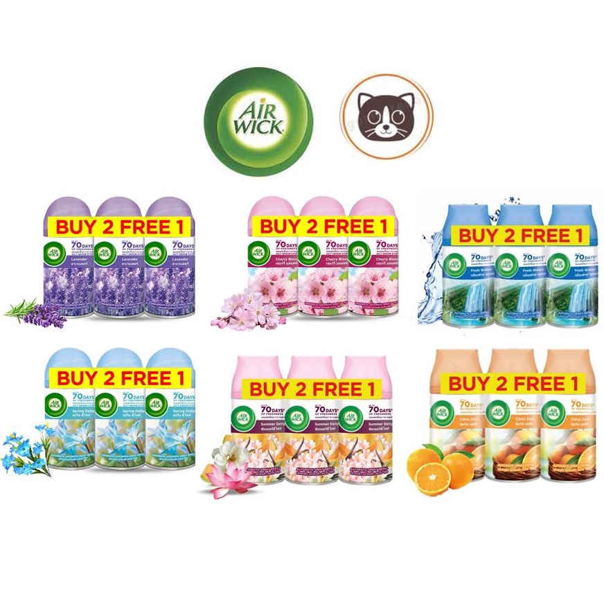 Air Wick Airwick Freshmatic Refill 250ml x 3 (EAST MALAYSIA Unavailable