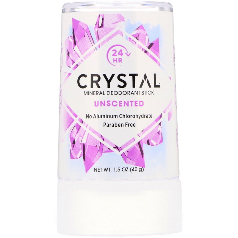 Natural Deodorant Mineral Deodorant Crystal Unscented (40g) Shopee