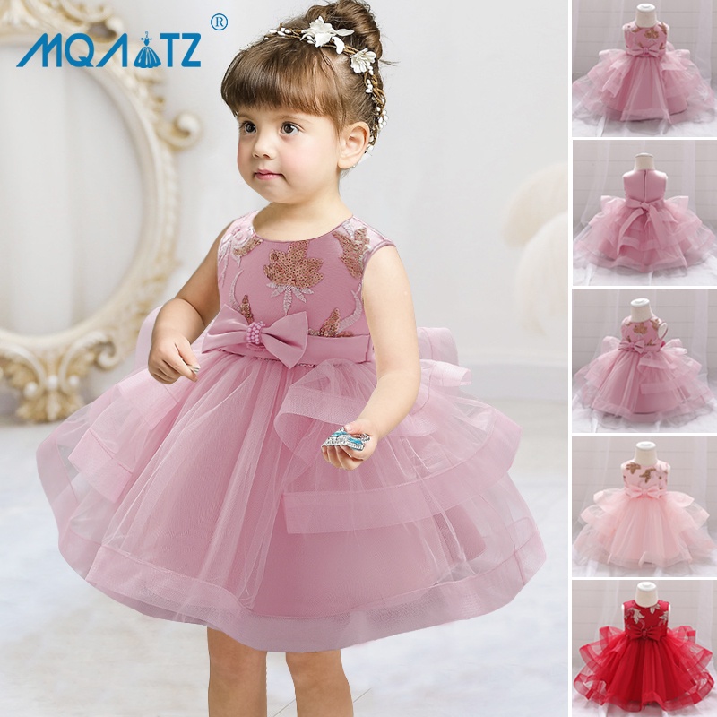 mqatz-ceremony-1st-birthday-dress-for-baby-girl-clothing-sequin