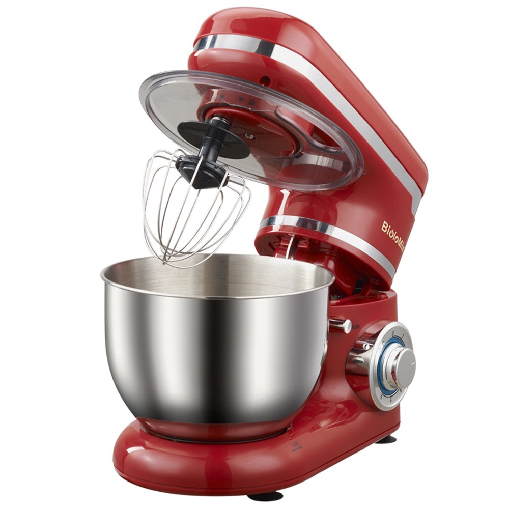 1200W 4L Stainless Steel Bowl 6 Speed Kitchen Food Stand Mixers Cream Egg Whisk Blender Cake Dough Bread Maker Machine Shopee Malaysia