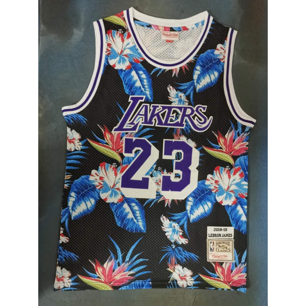 lakers flower jersey