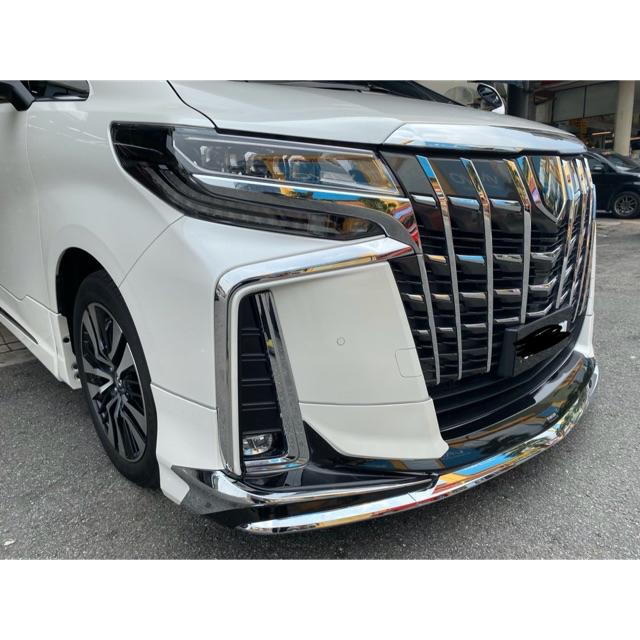 alphard modellista body kit