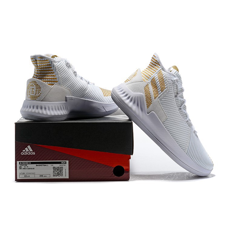 adidas d rose 9 white gold