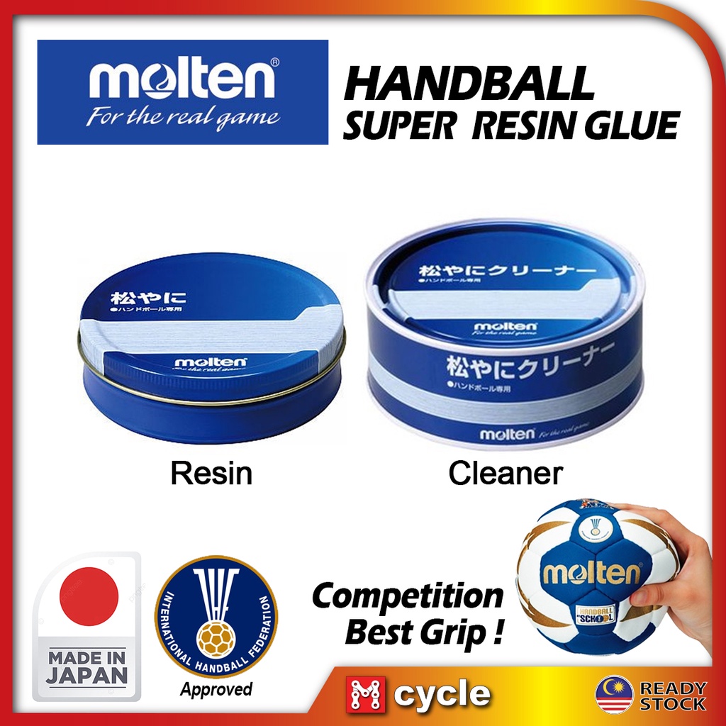 Molten Handball Rugby Hand Grip Super Resin Glue & Resin Glue Remover Stick Gam Bola Baling