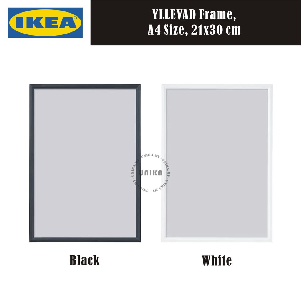IKEA YLLEVAD Frame, A4 Size, 21x30 cm Shopee Malaysia