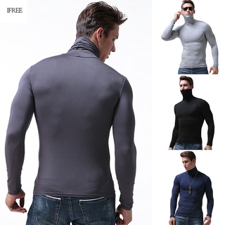 Men's Compression T Shirt Stand-up Collar Zip Base Layer Shorts Sleeve Tight