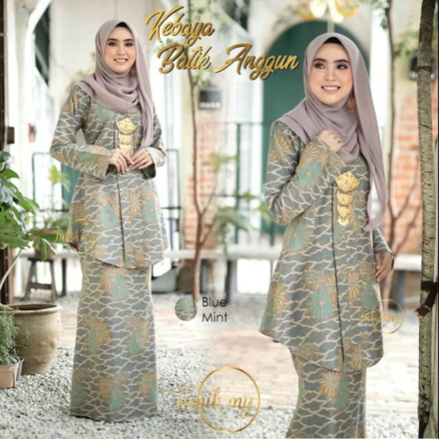 Baju Raya Kebaya Dari Indonesia Shopee Malaysia