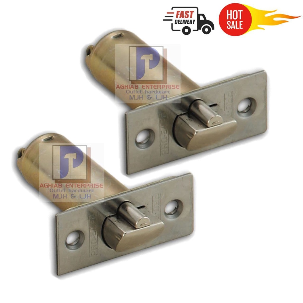 Cylindrical Door Lock Tongue Spring Latch Backset Part Cylindrical Door