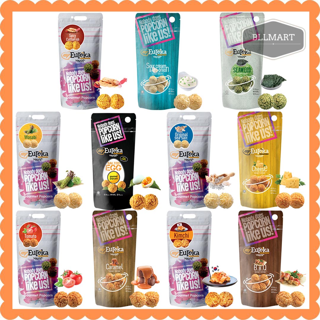 EUREKA Popcorn Aluminium ZipLock Pack 140g Shopee Malaysia