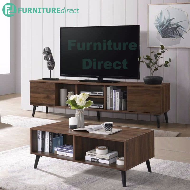 TV Furniture Direct EDMOND 6ft tv with coffee table