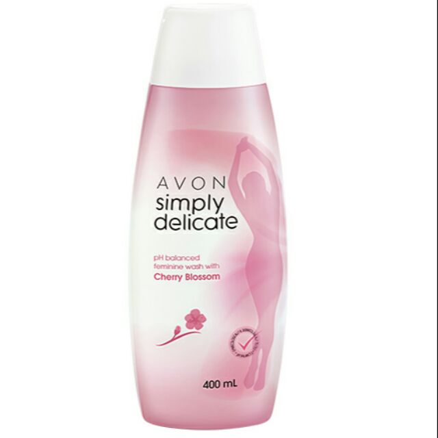 Avon Simply Delicate 400mL pH Balanced Feminine Wash - Cherry Blossom ...