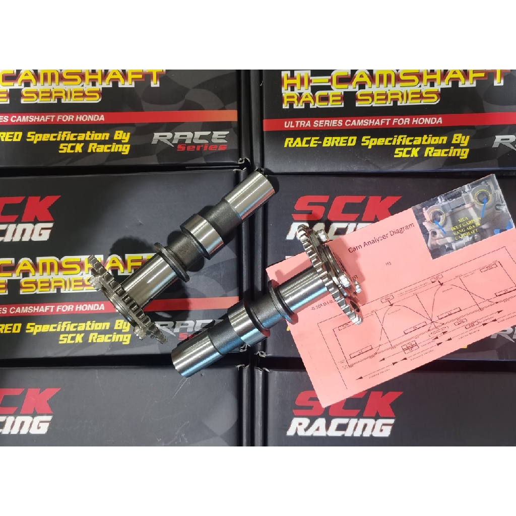 Sck Racing Camshaft Cam Rs150 Rs150r H1 H2 H3 H5 Shopee Malaysia