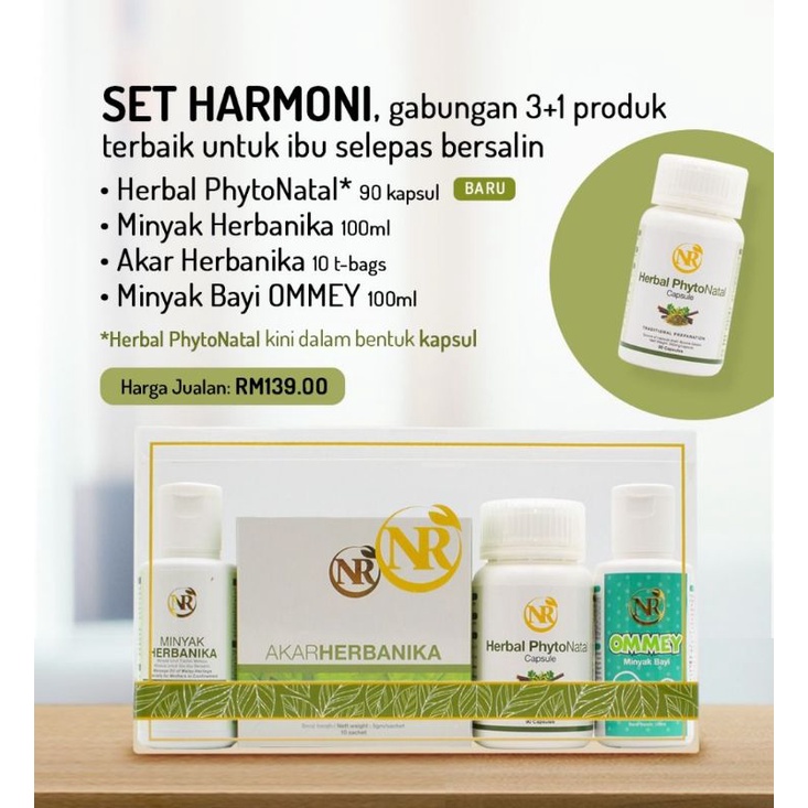 Buy New Packing Nr Nona Roguy Set Harmoni Bersalin 100 Original From Hq Ada Batch Number Boleh Check With Hq Seetracker Malaysia
