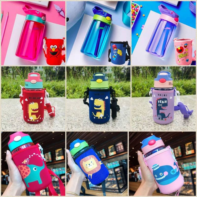 Ship Fast DIY  Bottle Children Botol  Air  Minuman Plastic 