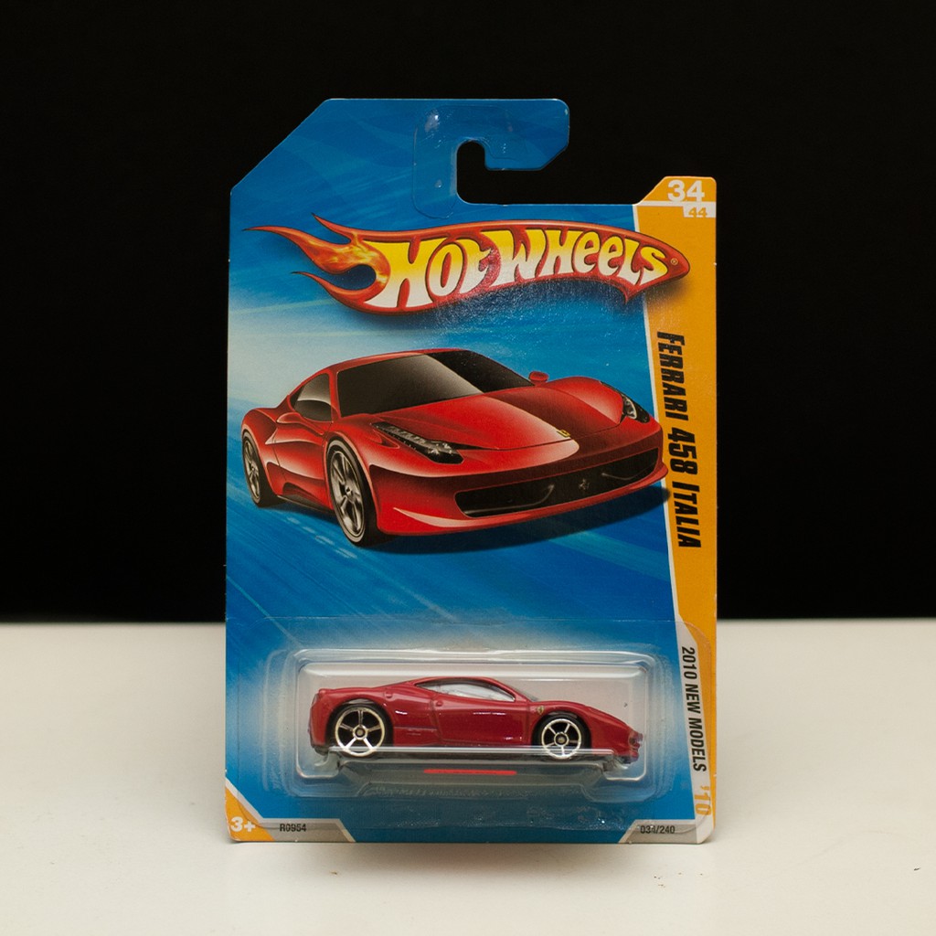 hot wheels ferrari 458 italia black