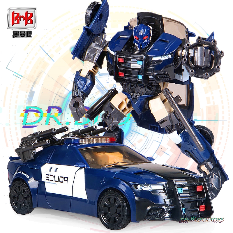 police car transformer toy