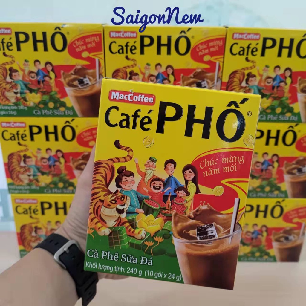 Cafe Pho Sua Da MacCoffee 240g | Shopee Malaysia