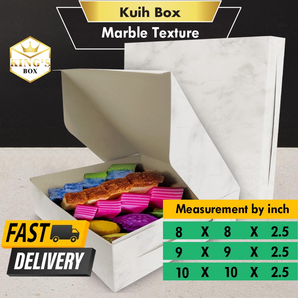 Marble Cake box Colour Kotak Kuih Warna Talam Kuih Lapis Donut Kotak ...