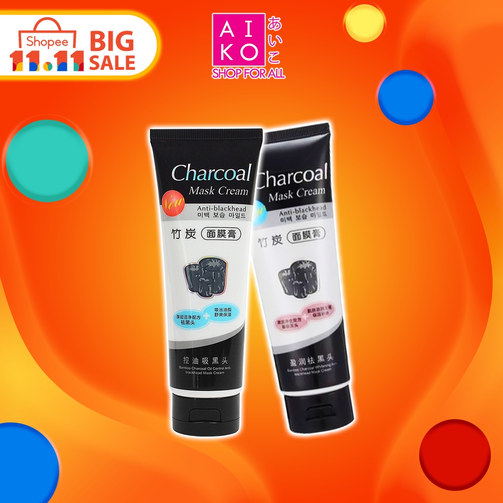 Buy Aiko Charcoal Blackhead Peel Off Mask Anti Blackhead Oil Control Whitening Blackhead Removal Blackhead Mask Seetracker Malaysia