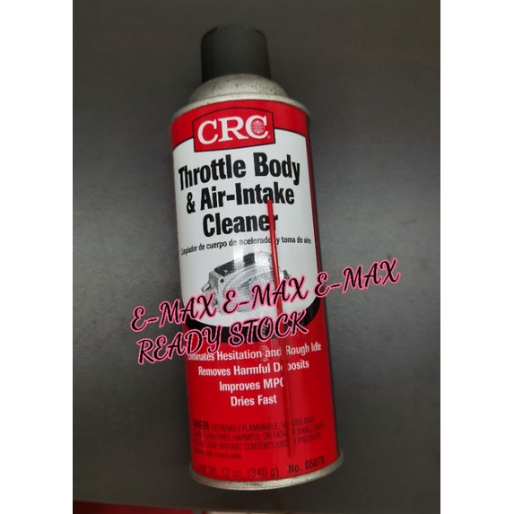 CRC THROTTLE BODY & AIRINTAKE CLEANER(340g) Shopee Malaysia