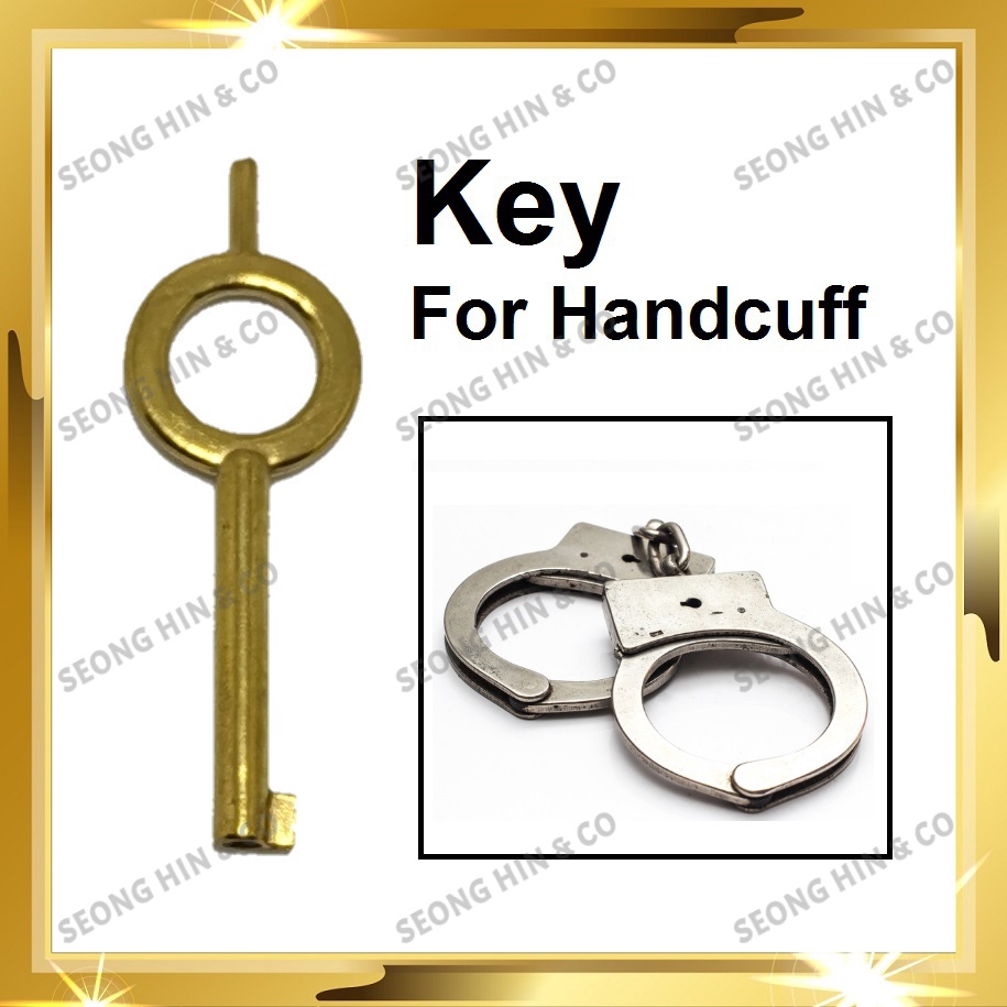 HANDCUFF KEY ONLY FOR HANDCUFFS HAND CUFF KUNCI GARI KUNCI SAHAJA