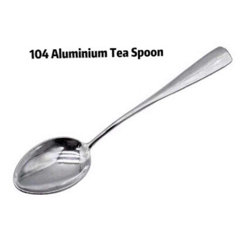 104 Magnolia Aluminium Silver Tea Spoon Sudu Teh Aluminium Shopee Malaysia