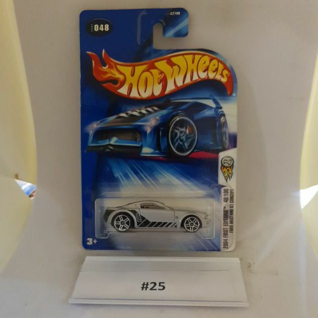 Hot Wheels Grey Ford Mustang Gt Concept Shopee Malaysia 8933