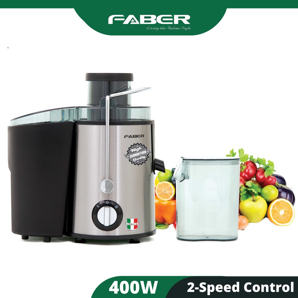 FABER Stainless Steel Juice Extractor FJE 9480 / Pengekstrak Jus