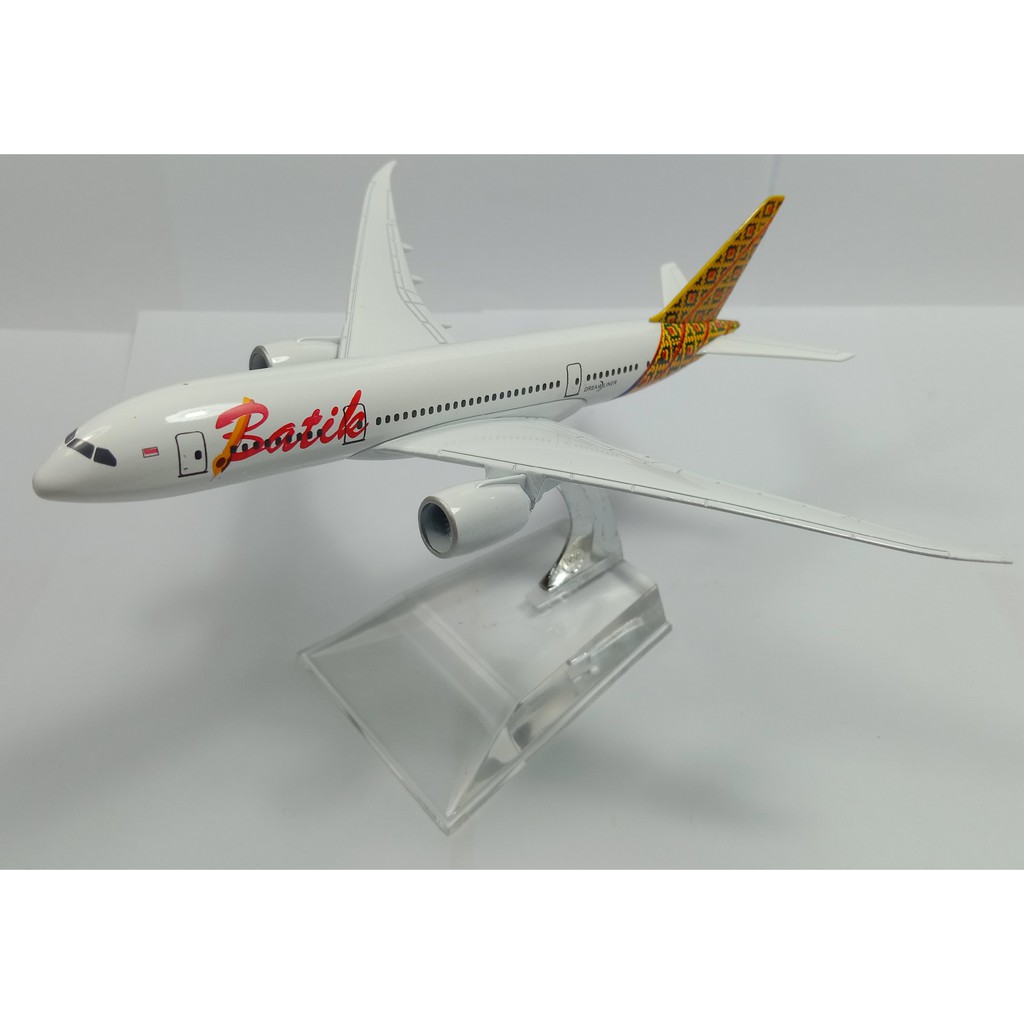 Ready Stock Collection Airplane Model Model Kapal Terbang Batik Indonesia Shopee Malaysia