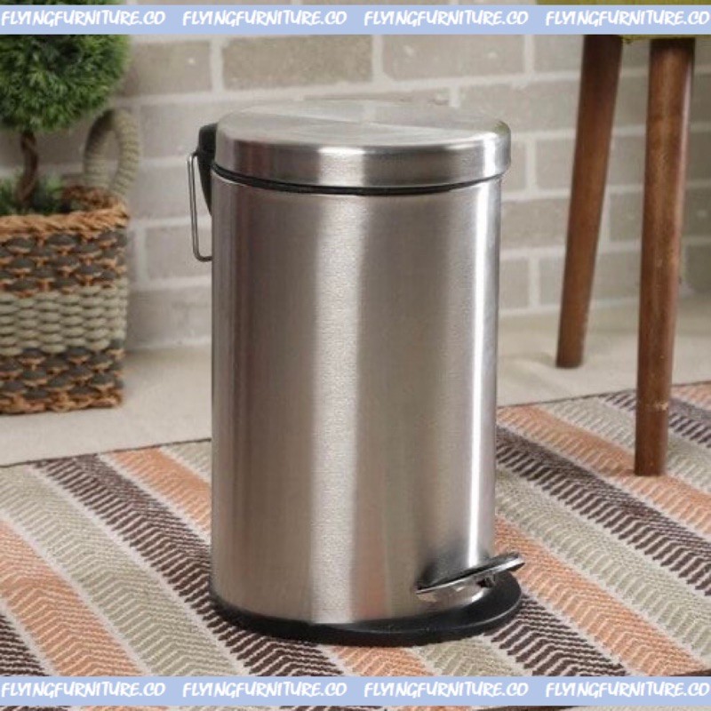 Snorpa Pedal Bin Stainless Steel Dustbin With Pedal Dustbin Bakul Sampah Shopee Malaysia