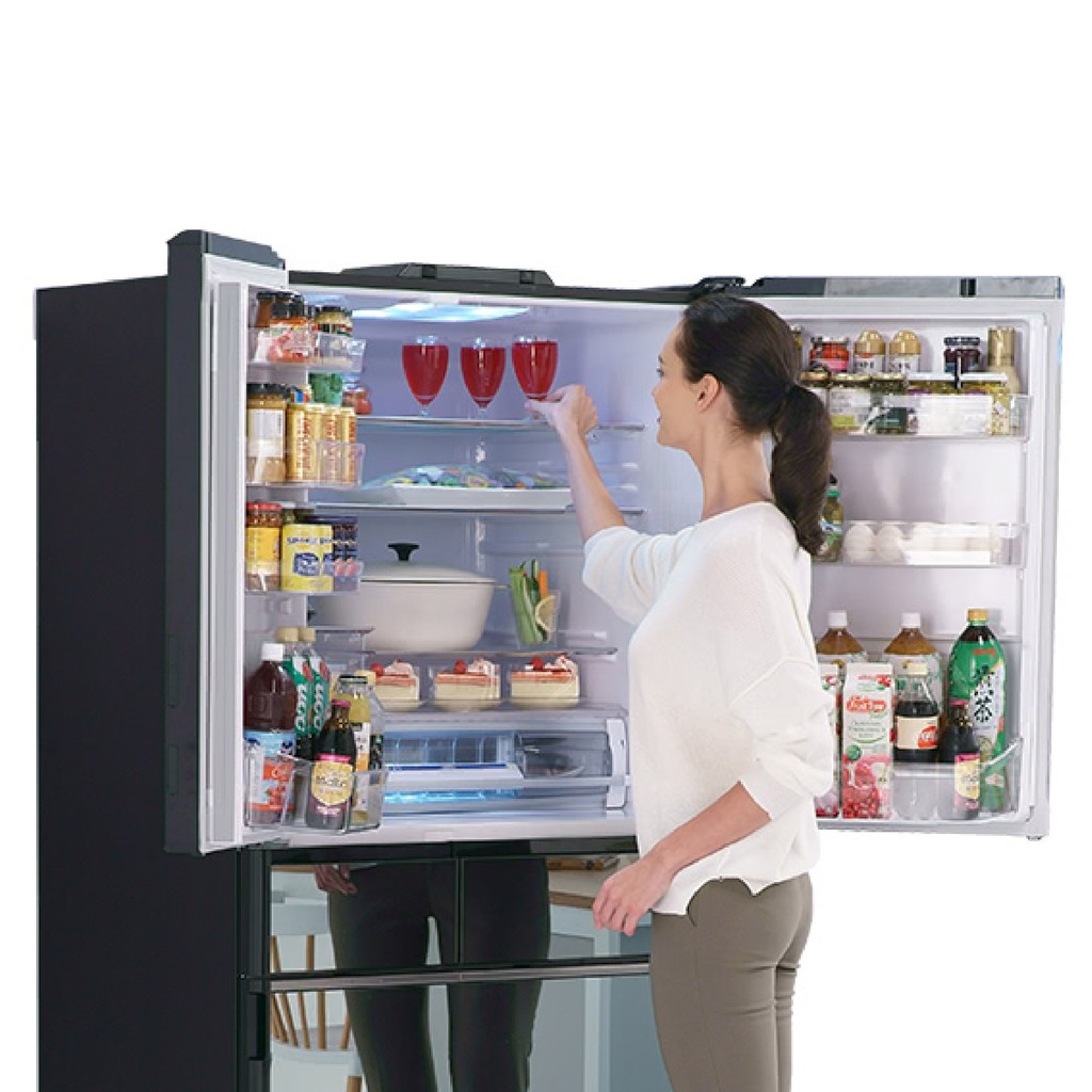 HITACHI 6 Doors Inverter Fridge With Automatic IceMaker (735L) R
