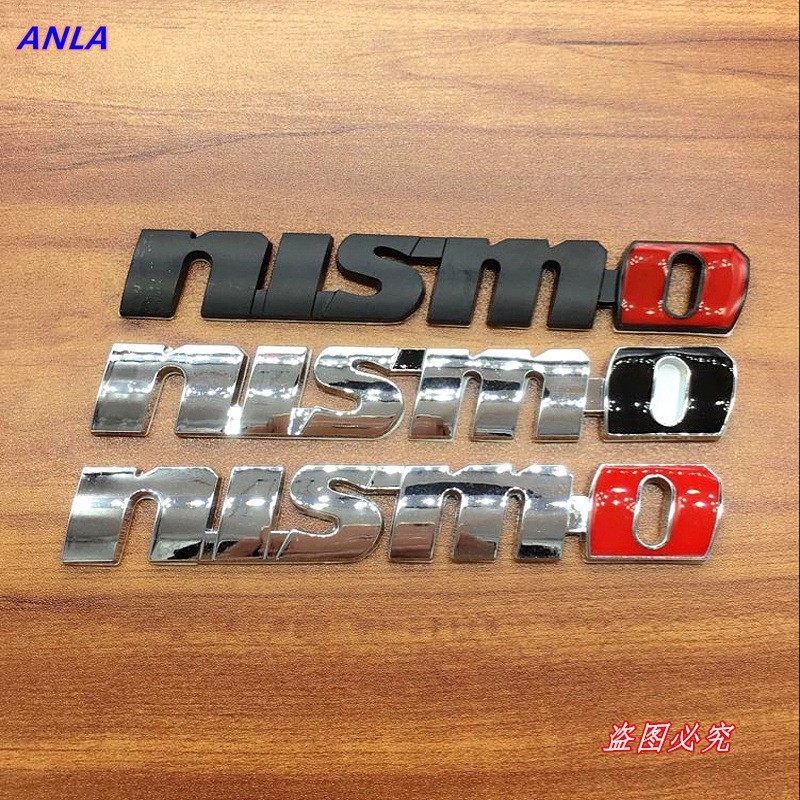 1 x Metal NISMO Logo Rear Side Fender Logo Decal Emblem Badge Sticker
