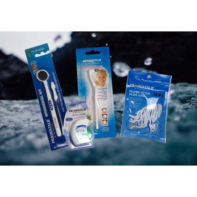Prodental B Dental Floss / Floss Stick / Interdental Kit / Stain