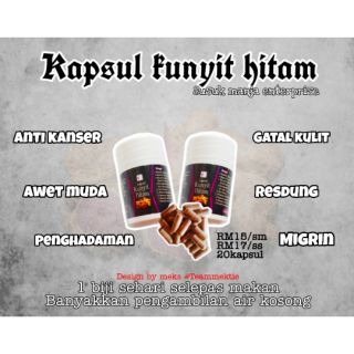 KAPSUL BUAH GOREK & KULIM( kapsul tradisional untuk 