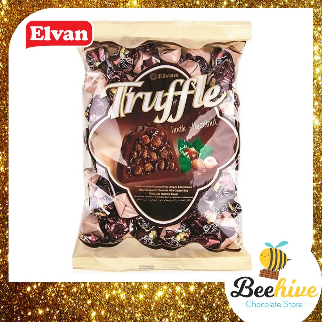 Elvan Truffle Hazelnut Chocolate 500g Shopee Malaysia