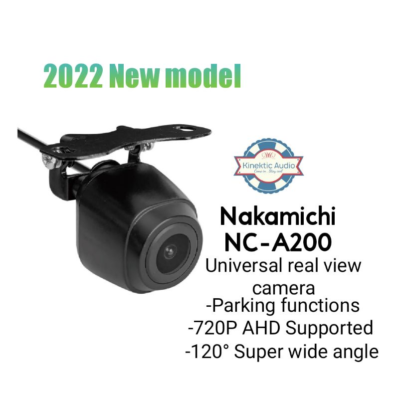 Nakamichi NCA200 AHD 720P Reverse camera/Universal Rear View Camera