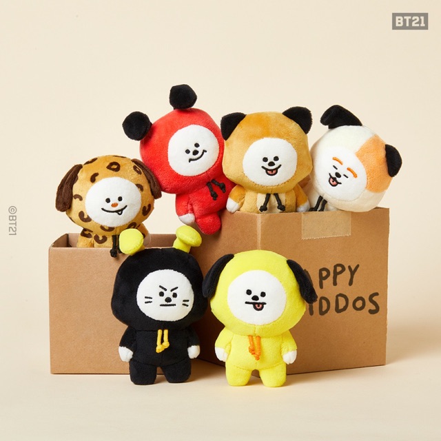 bts21 plushies