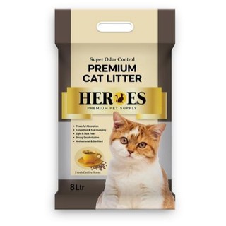 Ready Stock* Heroes Cat Litter 8L / Pasir Kucing 8L / Pasir Kucing 