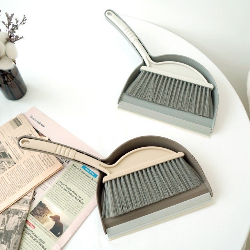 Mini Dustpan With Broom Set / Table Dustpan With Broom Set Penyapu