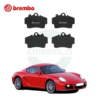 Brembo Front & Rear Ceramic Brake Pads with Sensors Kit For Porsche 911 Carrera 