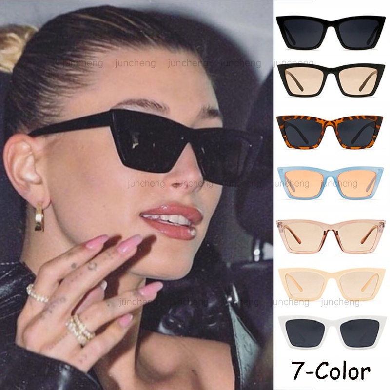 【Support Wholesale】COD INS Hip-hop Style Fashion Korean Cat Eye Sunglasses Women Unisex With 7 Colors