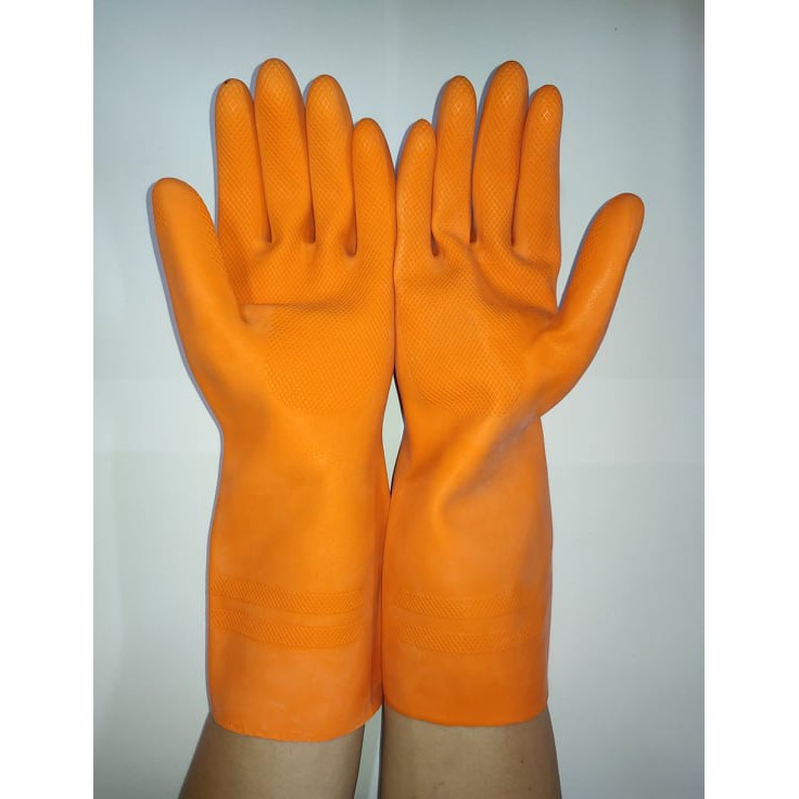 INDUSTRY GLOVE , Chemical Resistant Nitrile, Kitchen, Thick, Durable, Water & Oil proof & High Quality Gloves 1Pairs