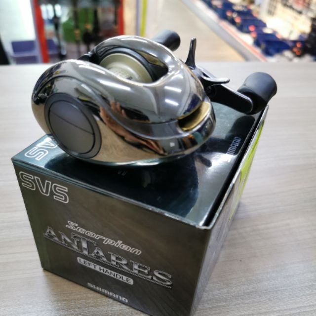 Shimano Scorpion Antares SVS Left hand Bait Reel | Shopee Malaysia