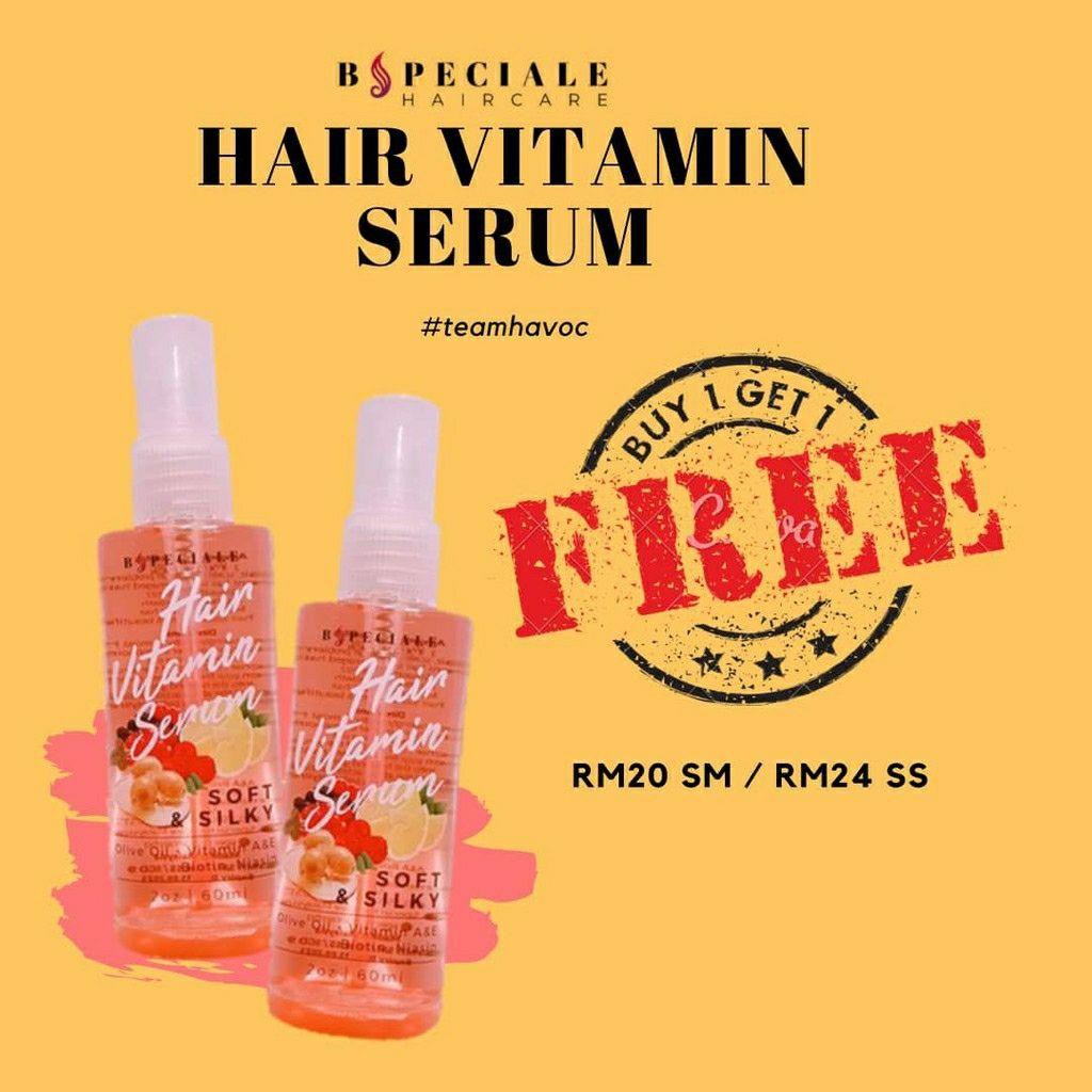 BSPECIALE VITAMIN HAIR SERUM / SERUM RAMBUT / HAIR SERUM / VITAMIN HAIR